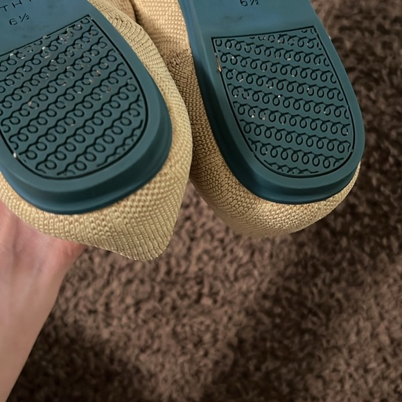 Rothy's Textile Tan Giraffe The Loafer Flat Comfort - Picture 9 of 13